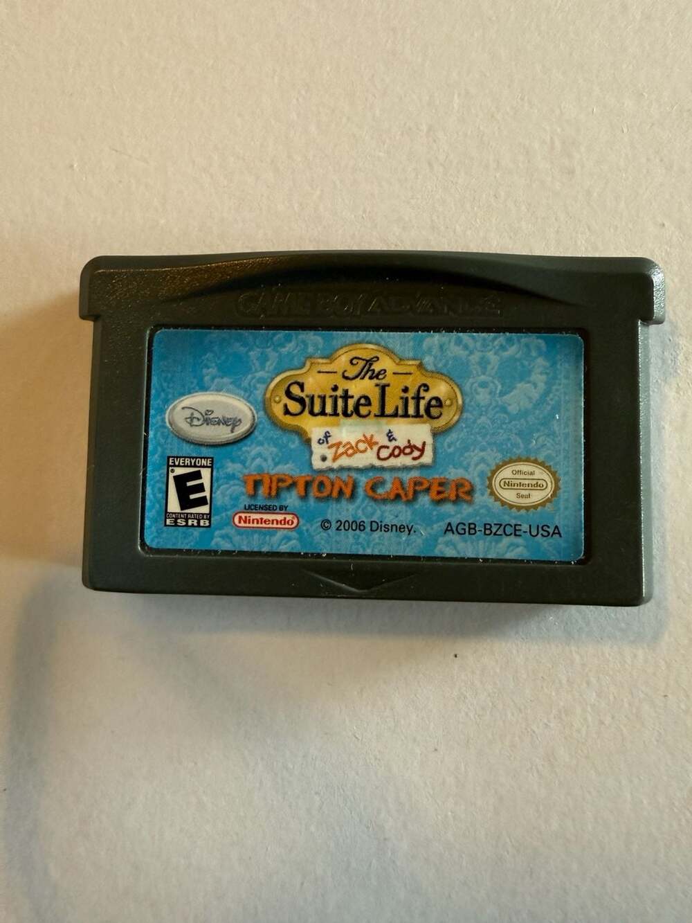 Nintendo The Suite Life of Zack & Cody Tipton Caper Game Boy Advance GBA